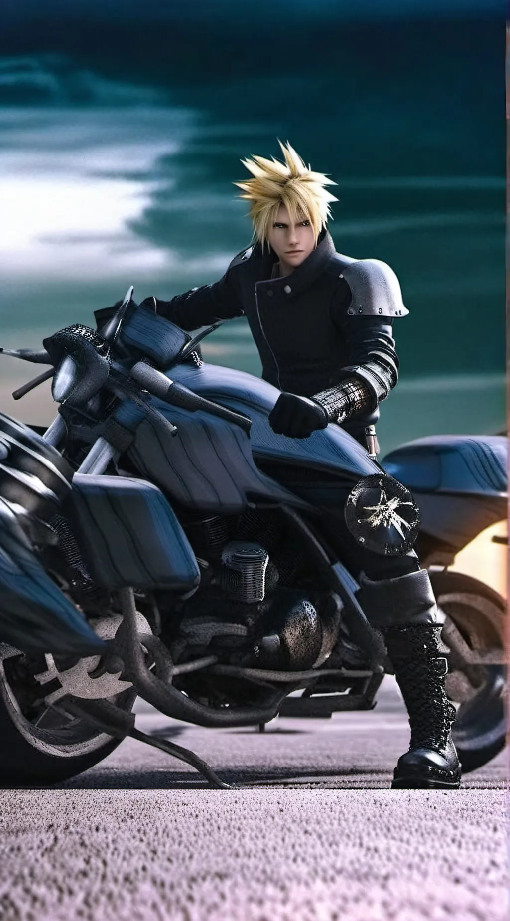 ai character: Cloud Strife background