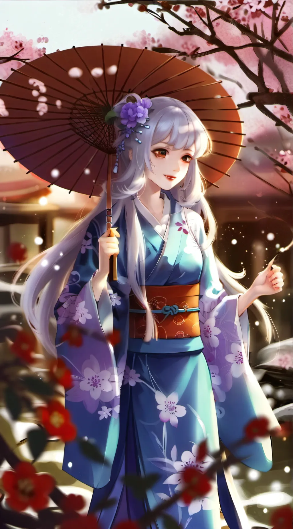 ai character: Kagura background