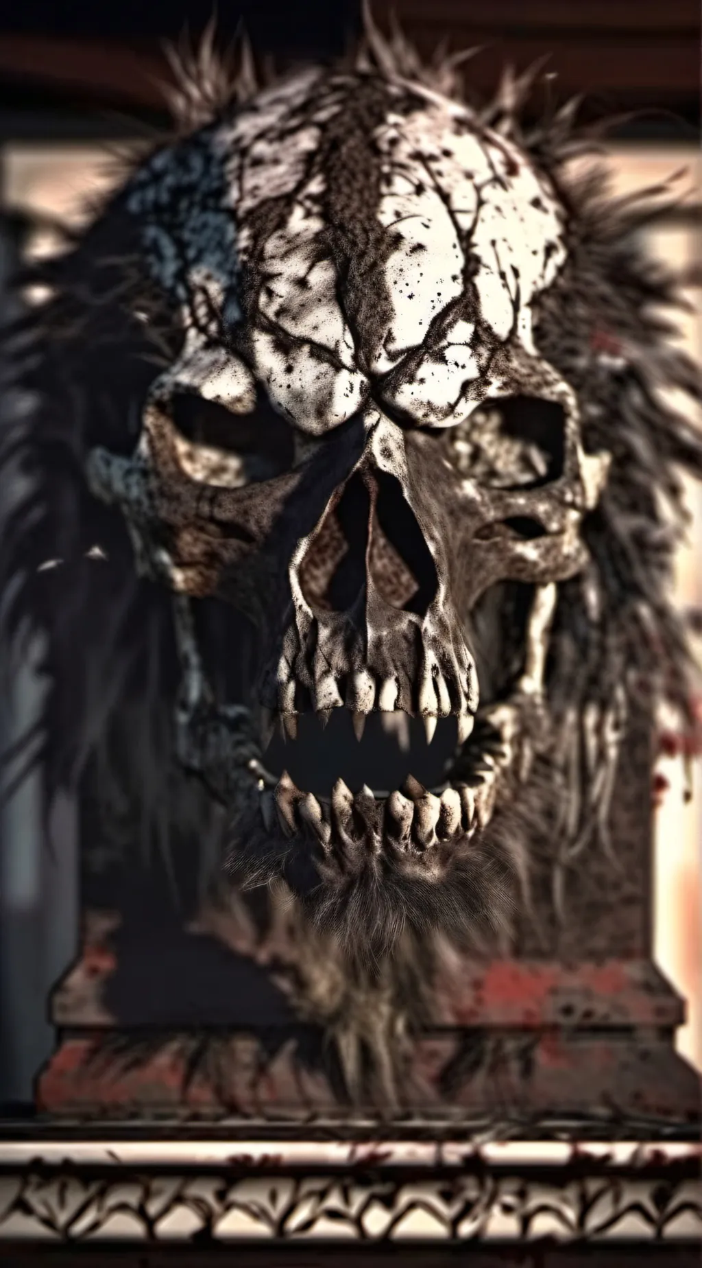 ai character: Laurence’s Skull background