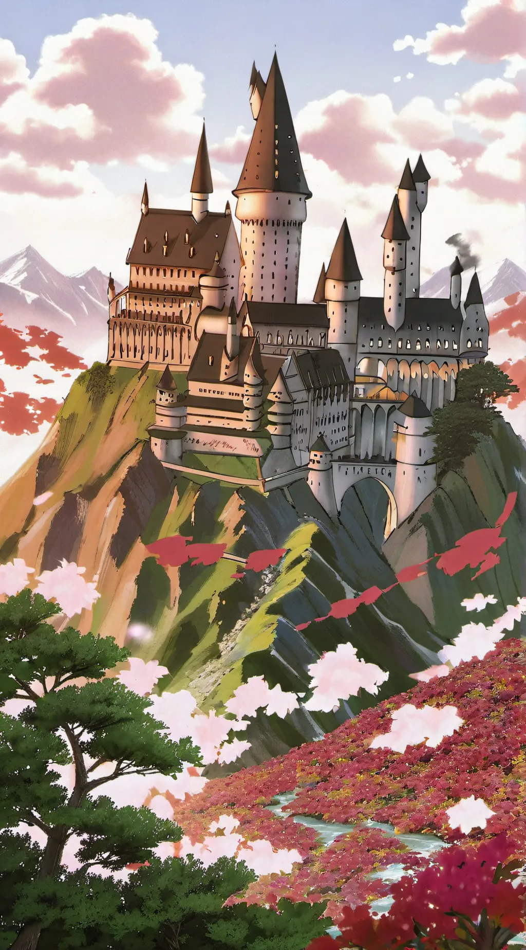 ai character: Hogwarts background