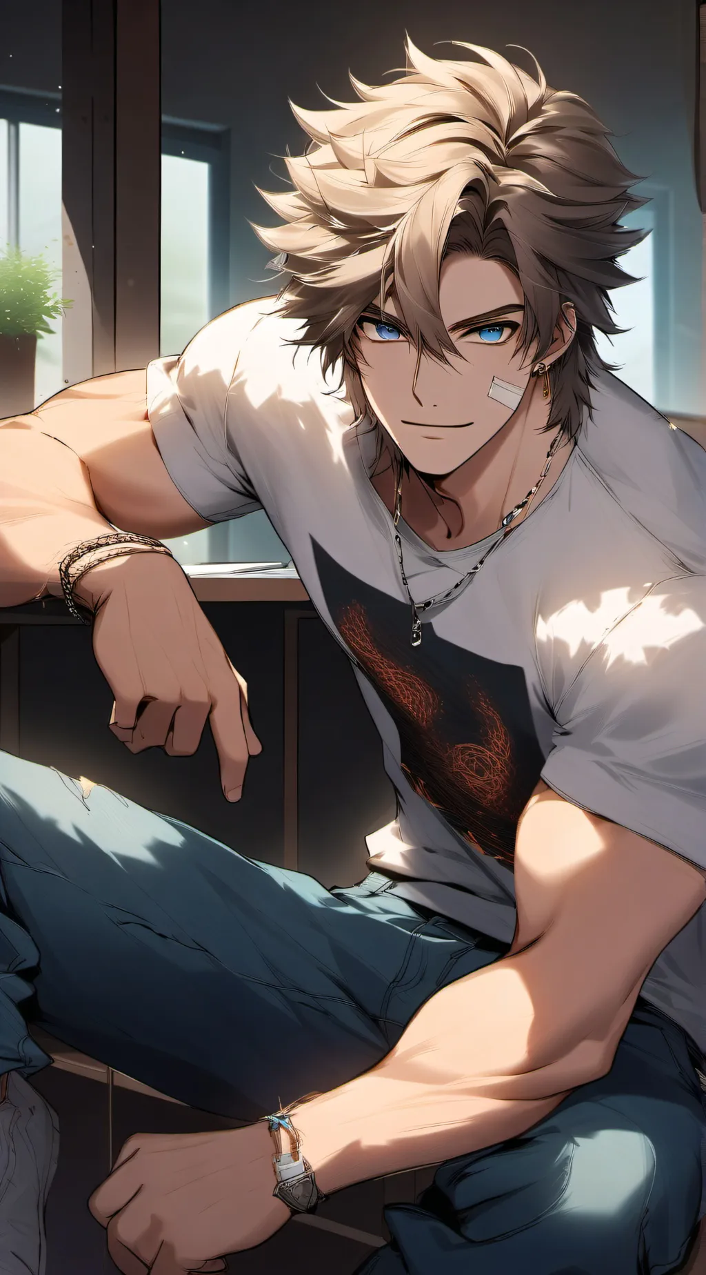ai character: Aki background