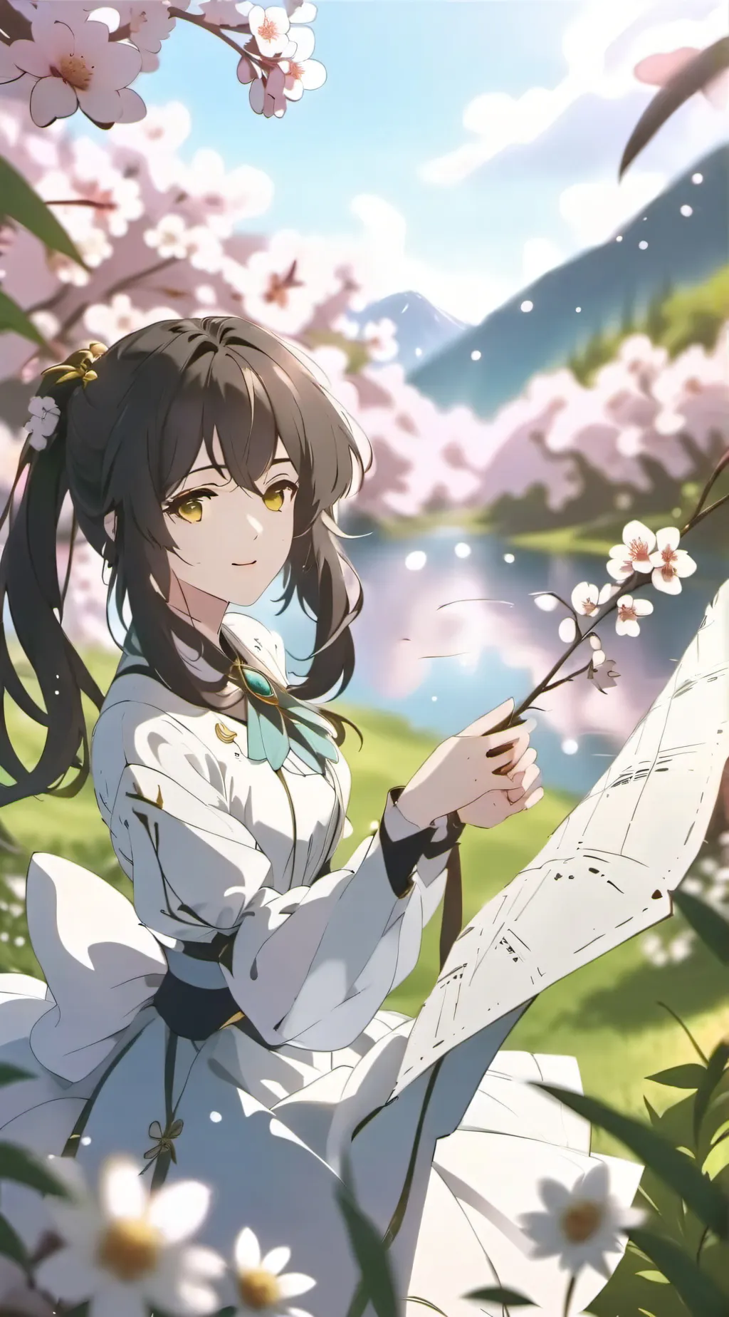 ai character: ann background