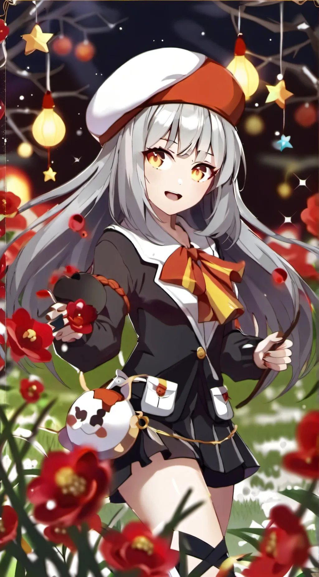 ai character: Akari background