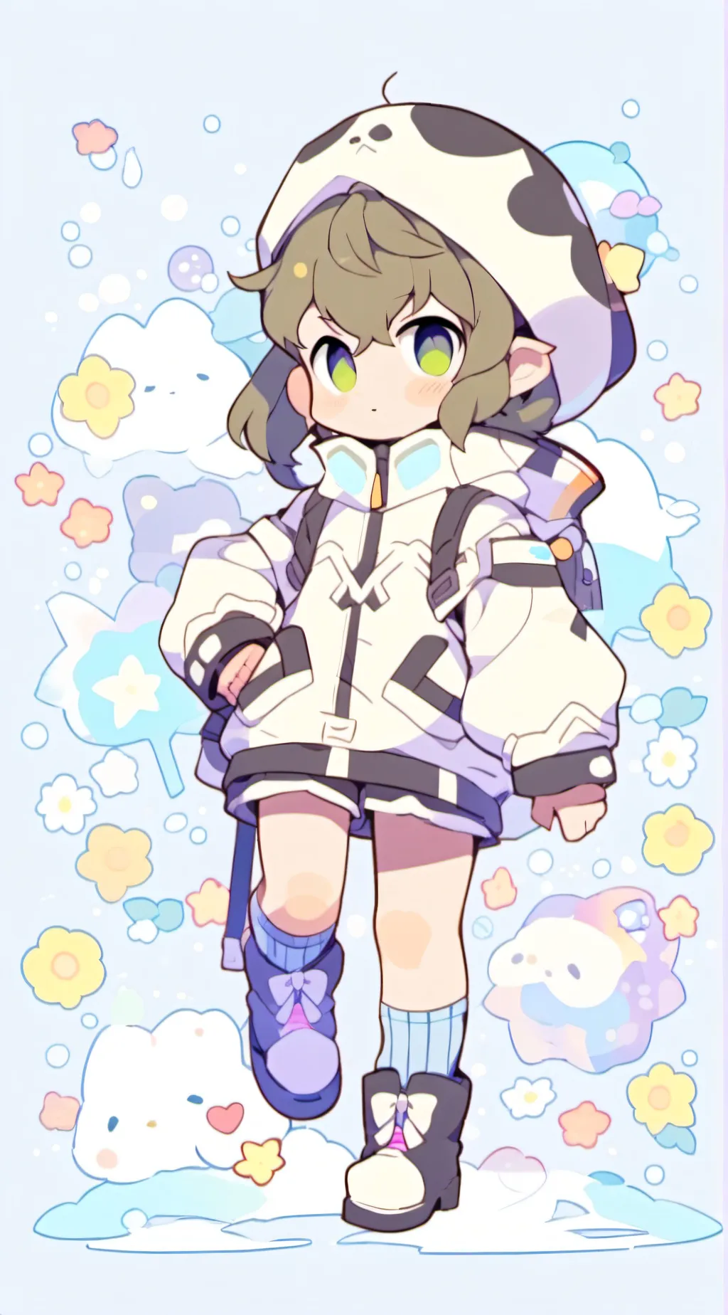 ai character: Sing or die background