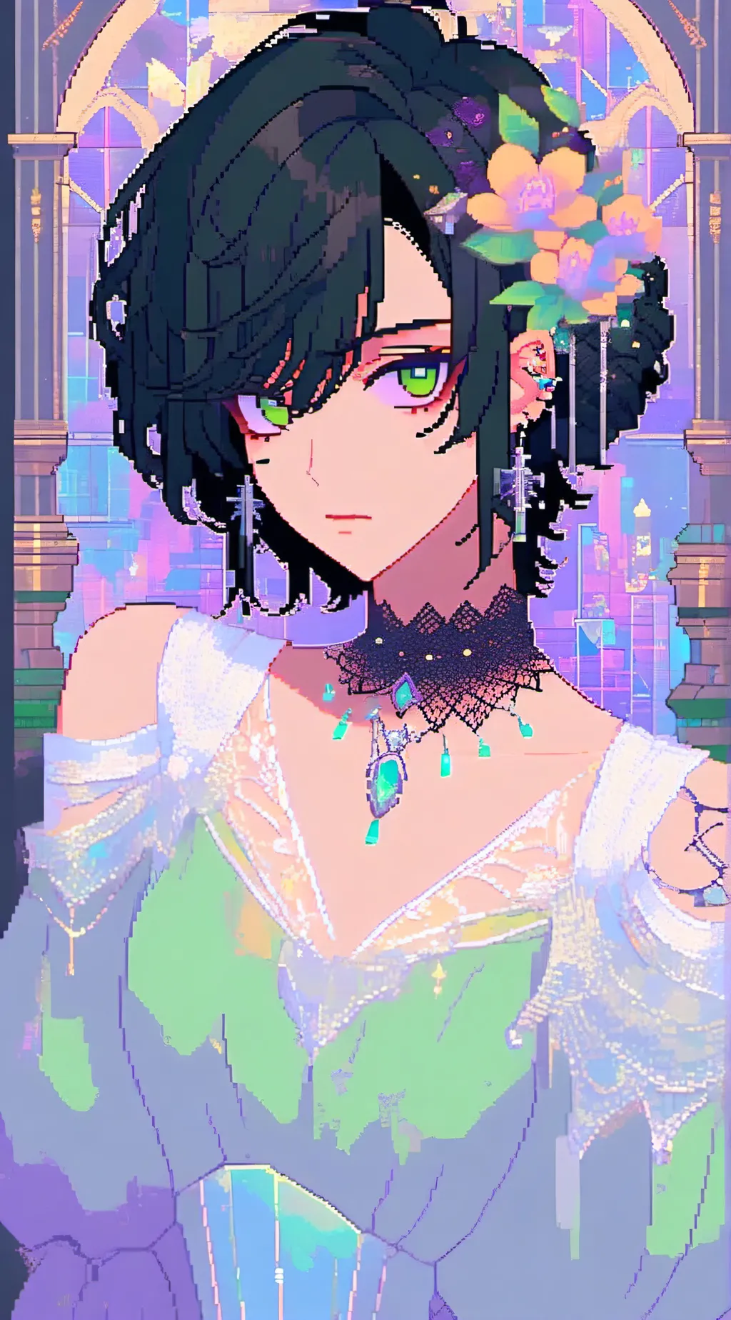 ai character: Ember background