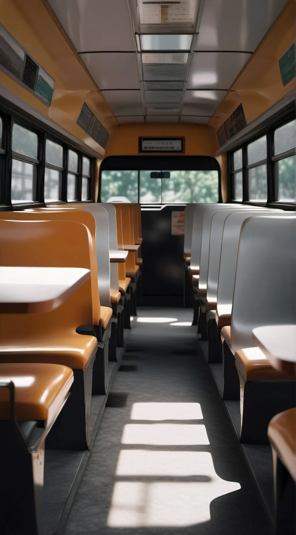 ai character: school trip background