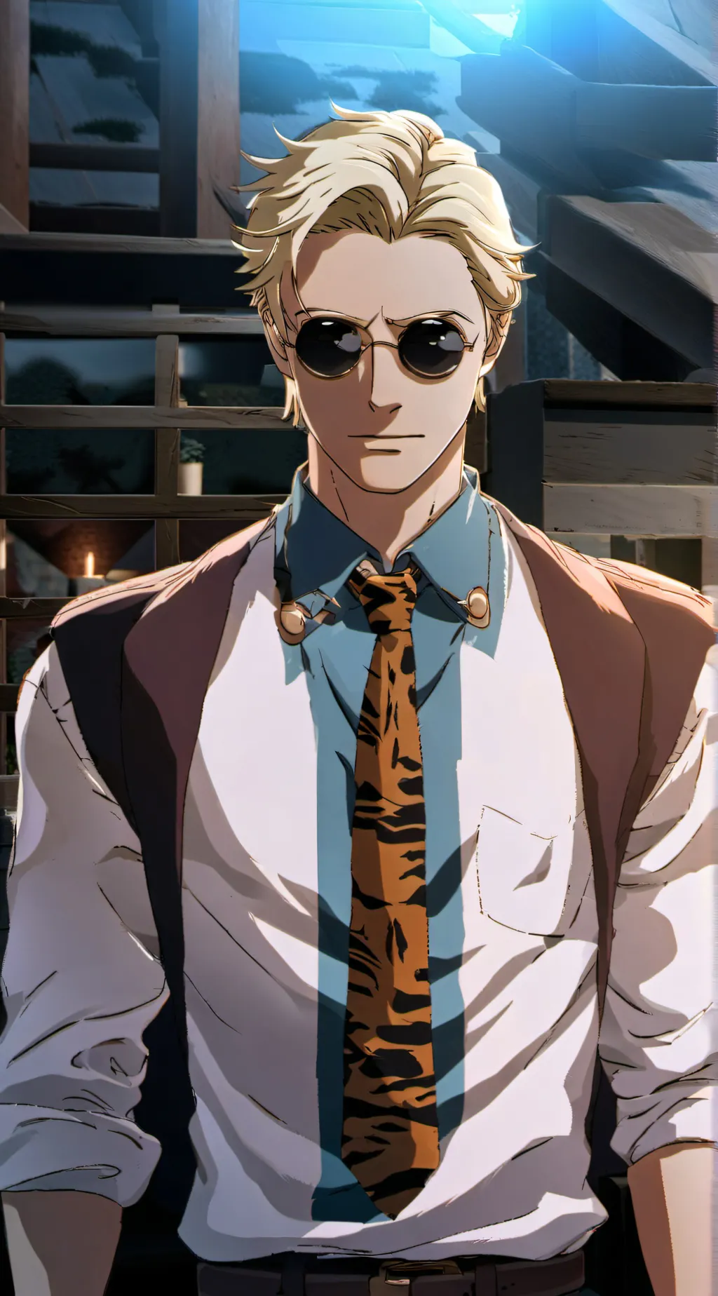 ai character: Nanami  background