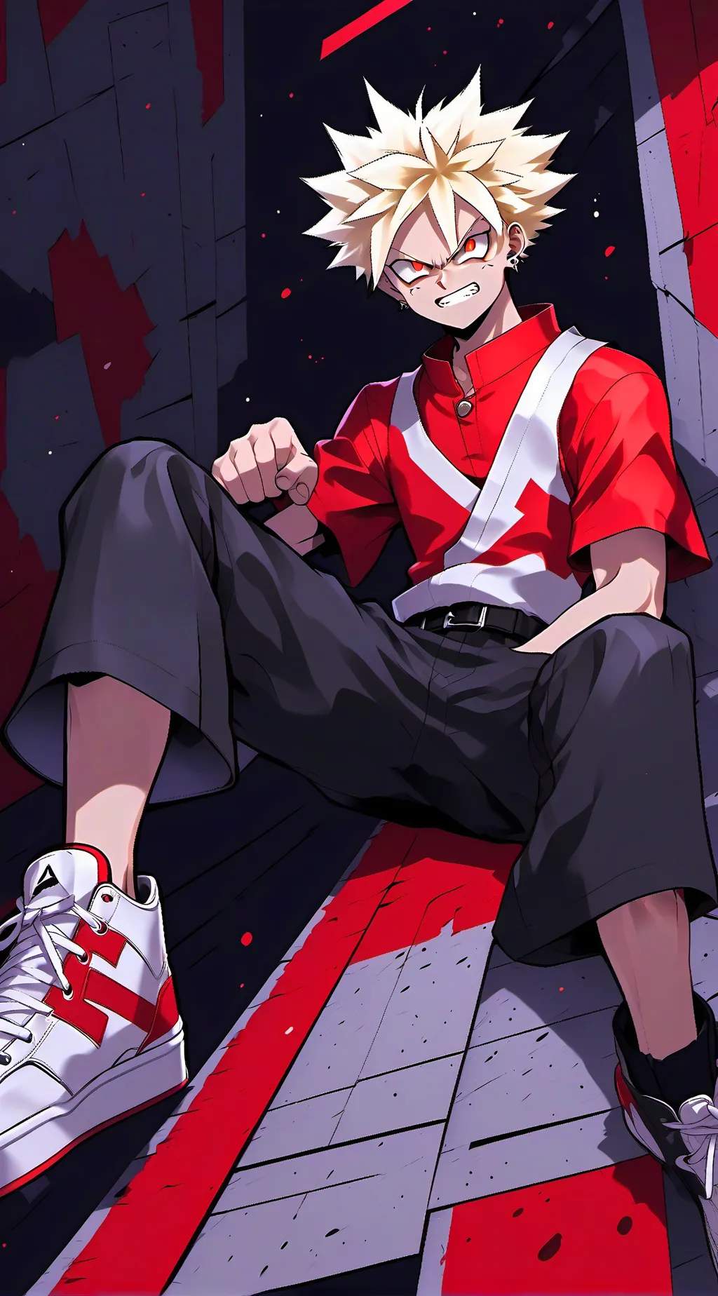 ai character: bakugo background