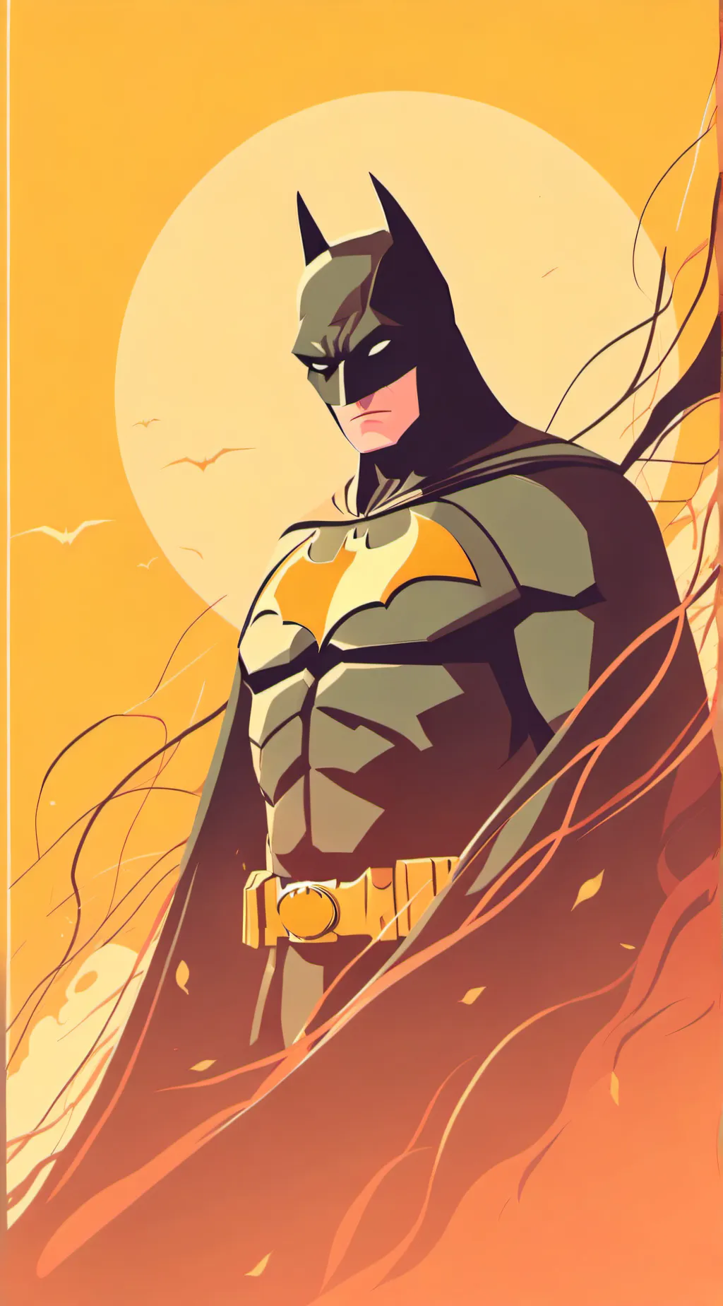 ai character: batman background