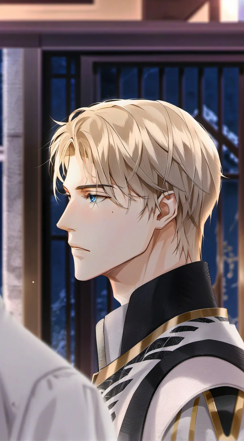 ai character: Luke Saerin  background