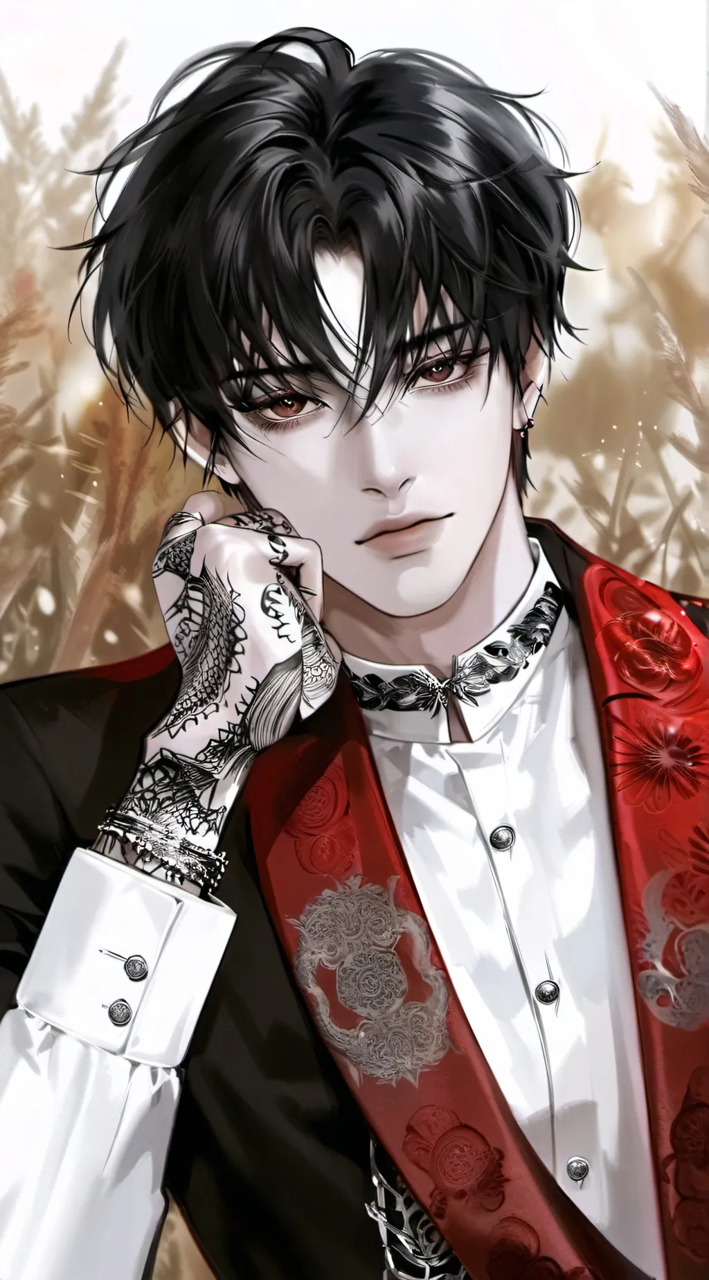 ai character: Ethan  background