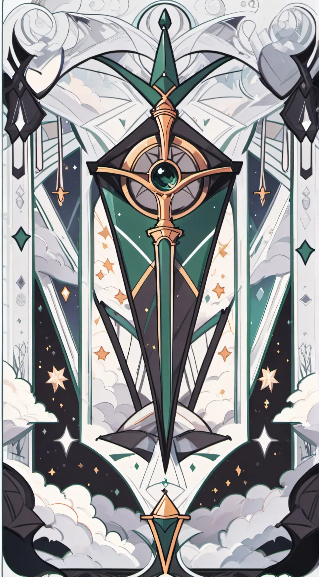 ai character: Slytherin ✨️GC✨️ background