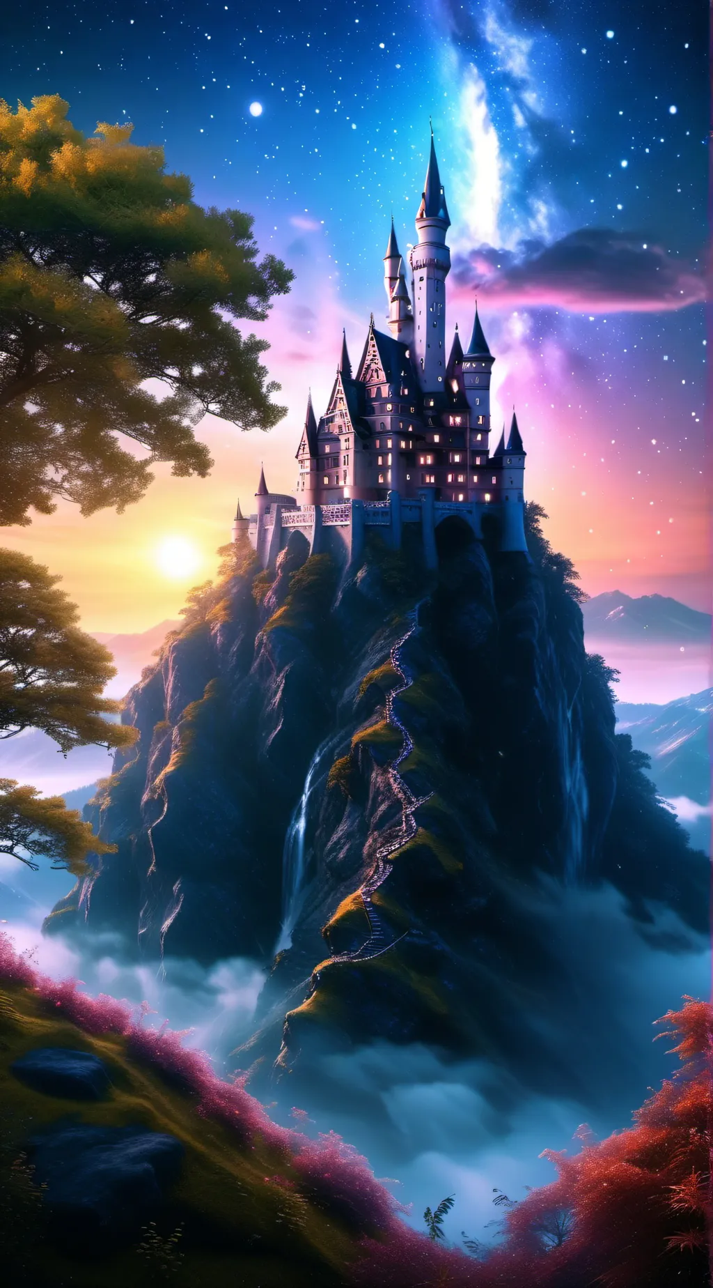 ai character: hogwarts  background