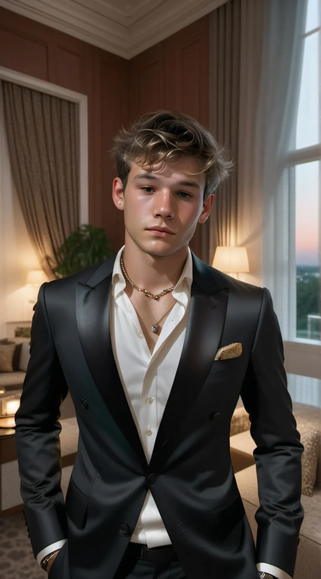 ai character: Marcus Gunnarsen  background