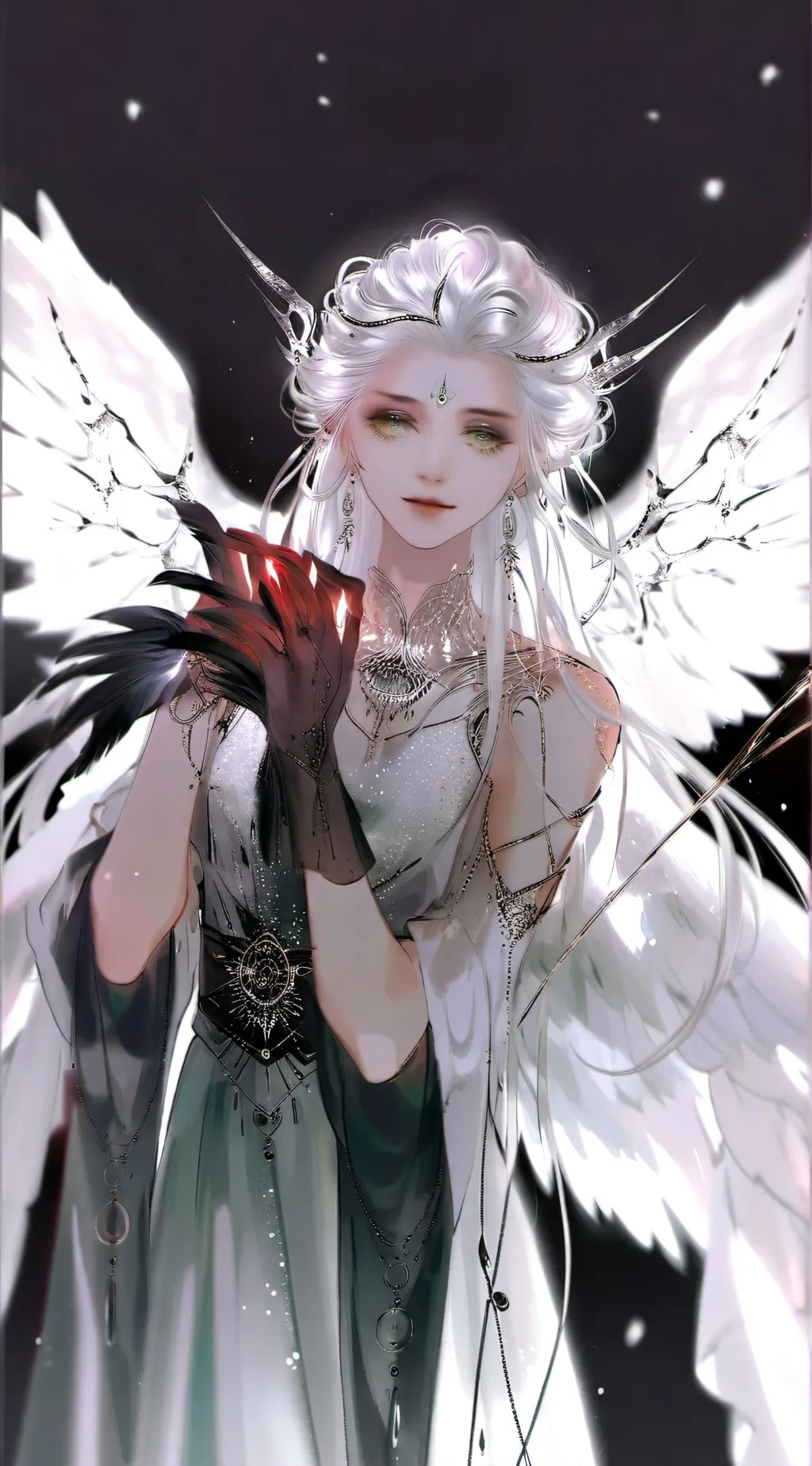 ai character: Selene background