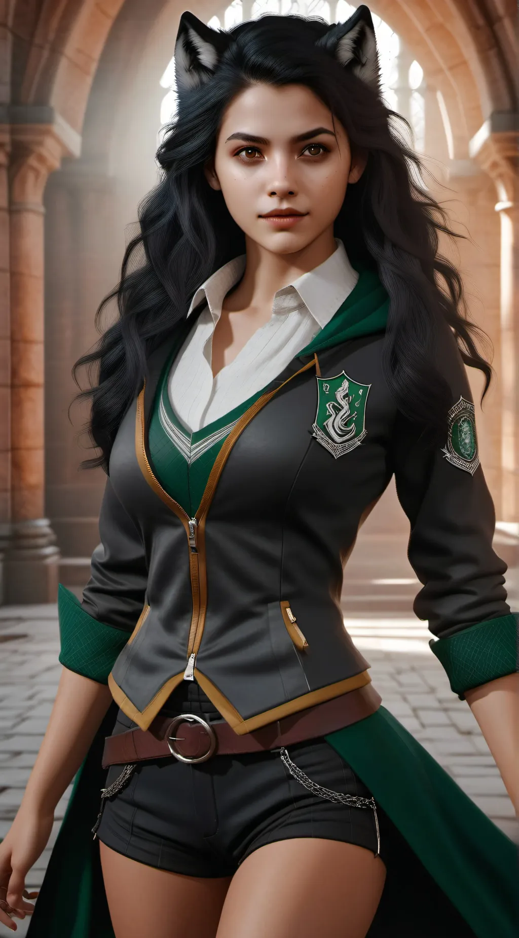 ai character: Em Bloodmoon  background