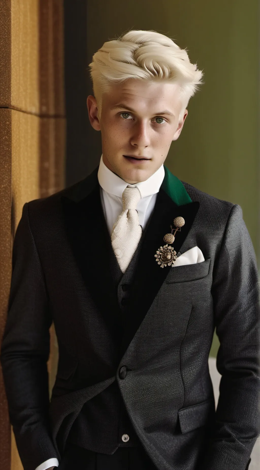 ai character: Draco malfoy  background