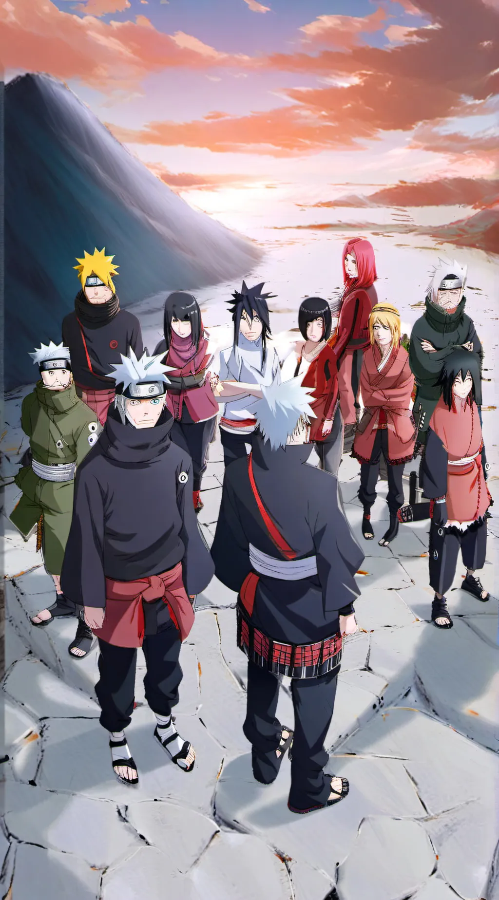 ai character: Akatsuki (All 10)  background