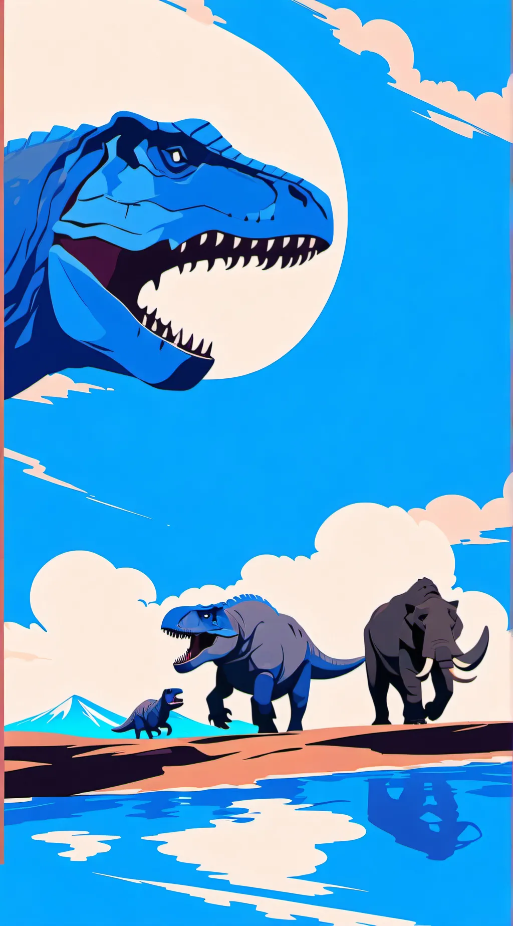 Talkie AI - Chat with t rex and mammoth