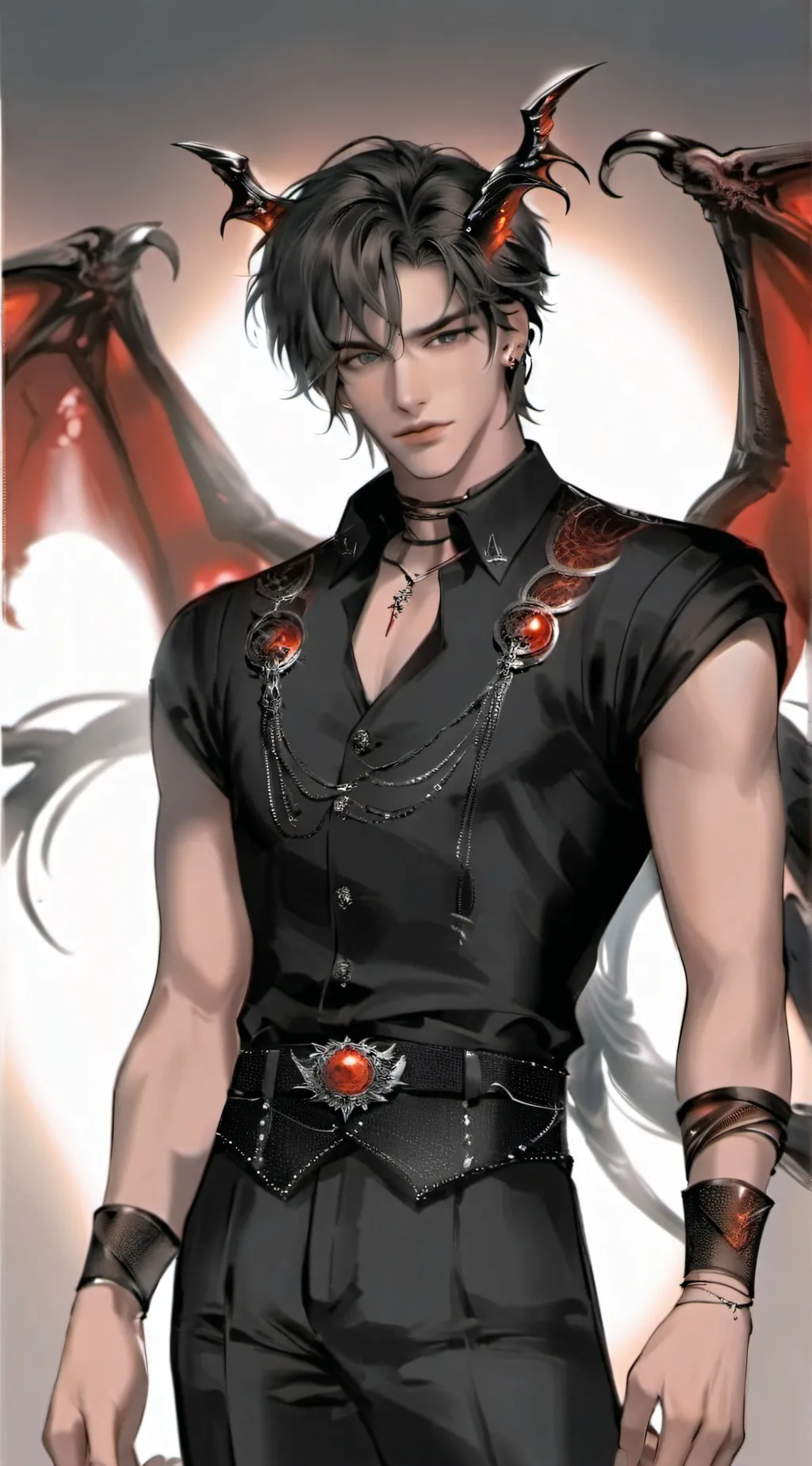 ai character: Lucifer background