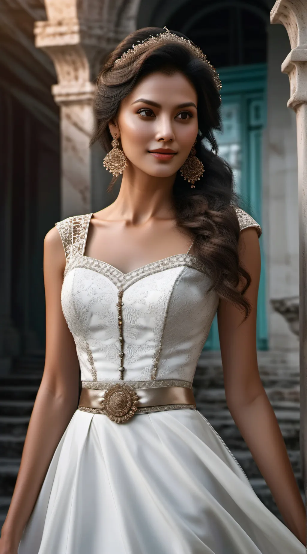 ai character: Maria  background