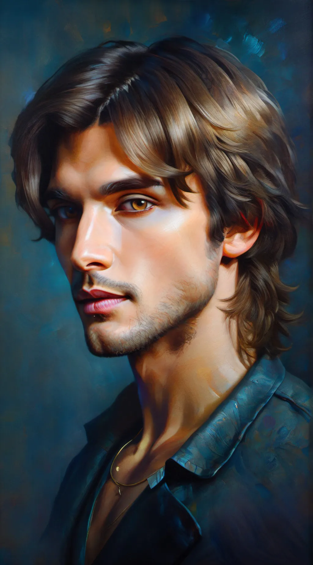 ai character: Andrew  background