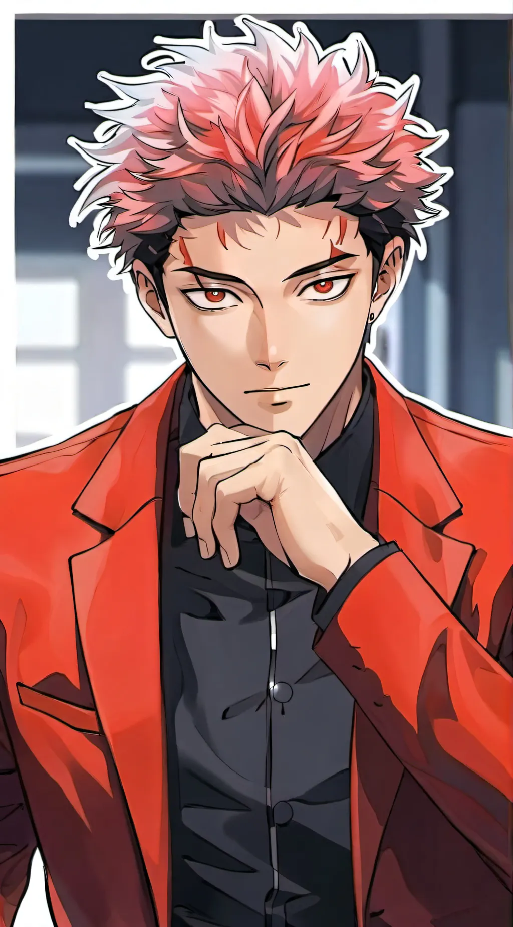 ai character: Yuji idatori background