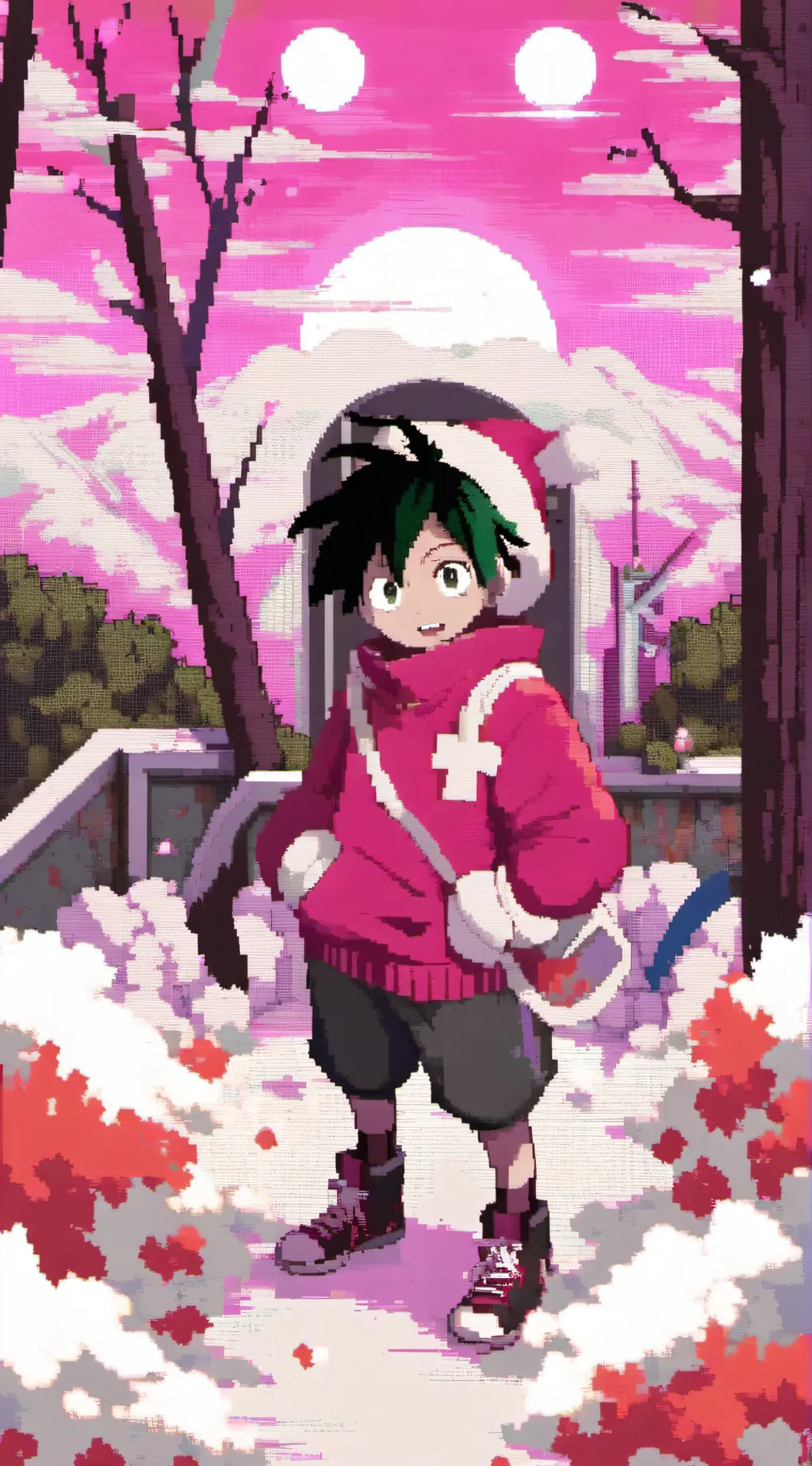 ai character: Mha background