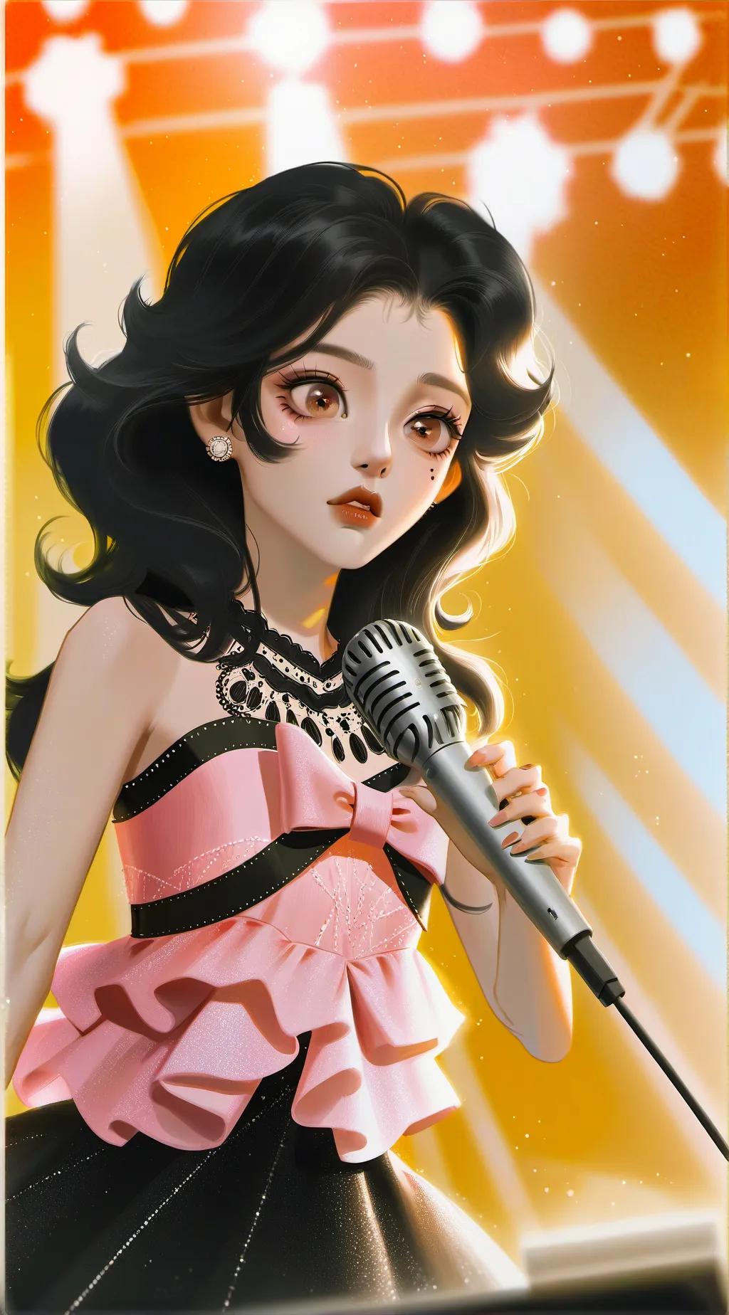 ai character: Janet Jackson background