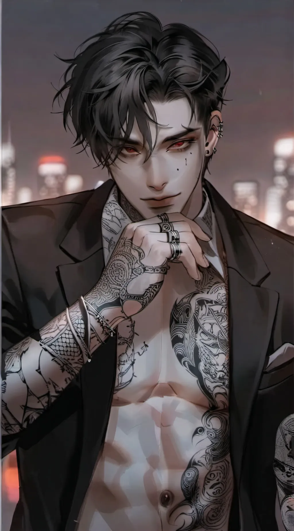 ai character: Lan background