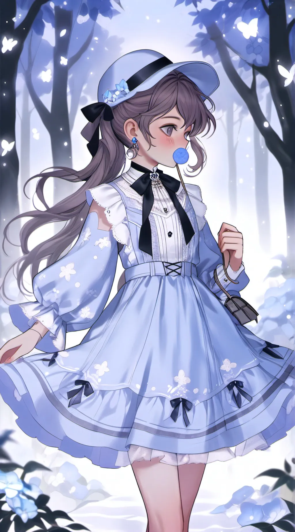 ai character: Wolf star background