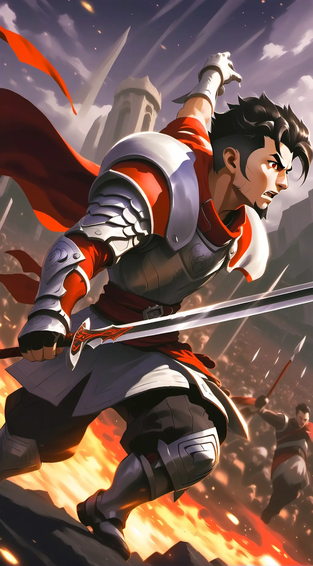 ai character: Aurelia Stormrider background