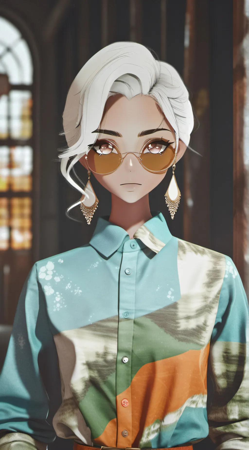 ai character: christans death... background
