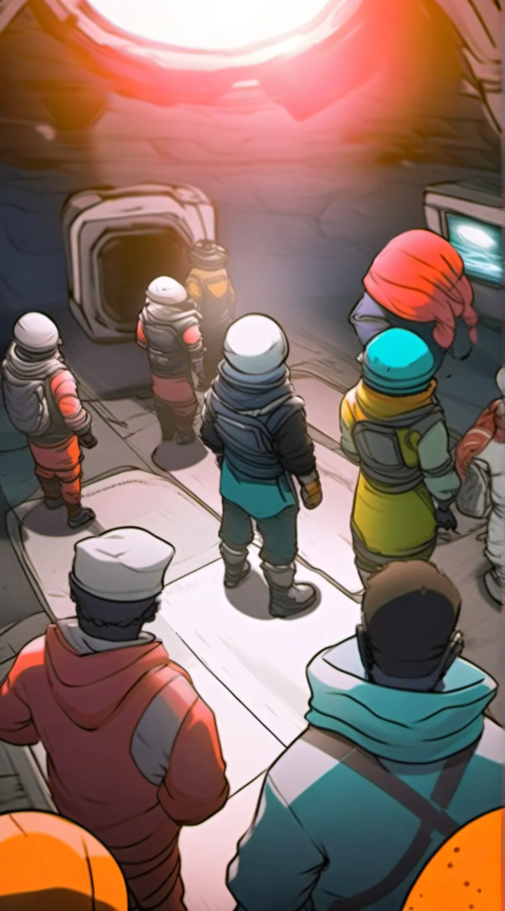 ai character: Among Us background