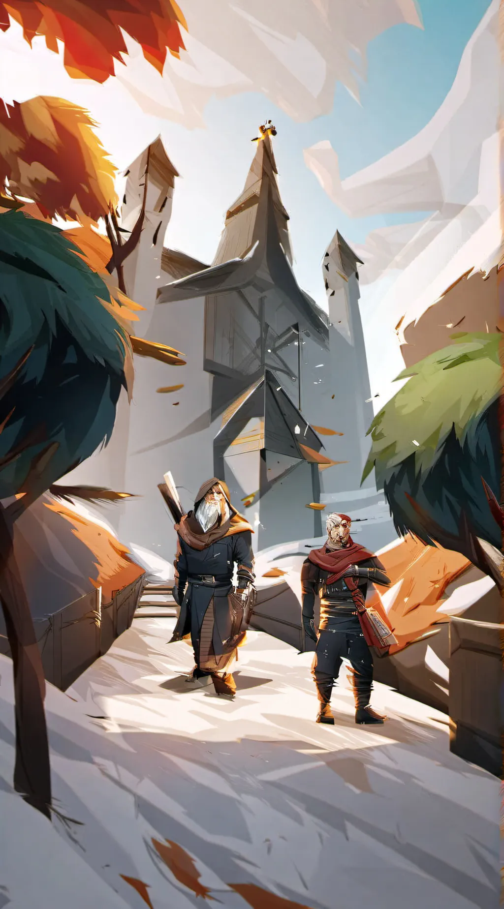 ai character: PJO/AatLA background