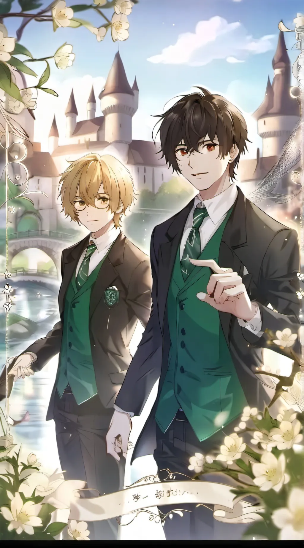 ai character: ~~SLYTHERIN BROS~~ background