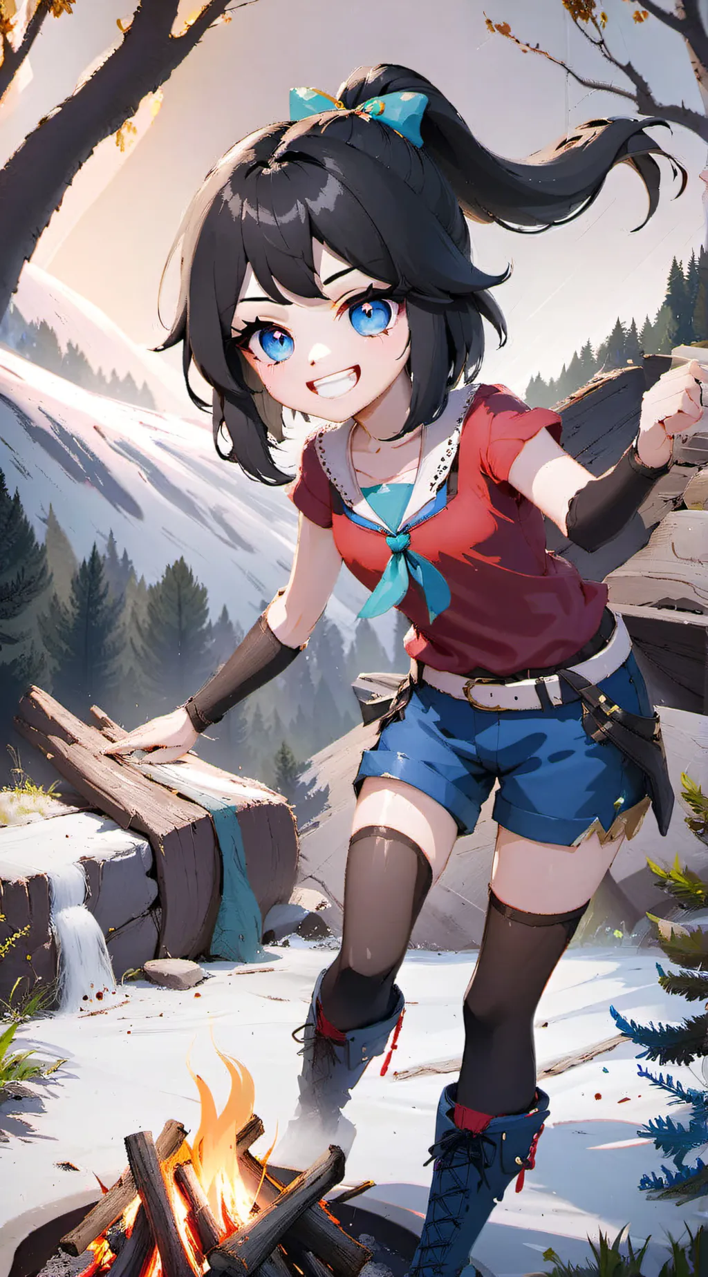 ai character: Evie background