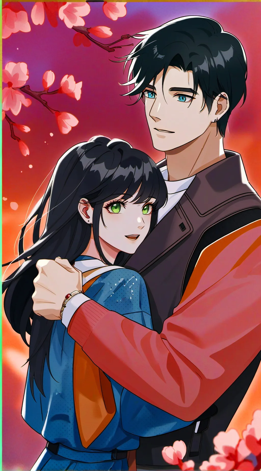 ai character: parents  background