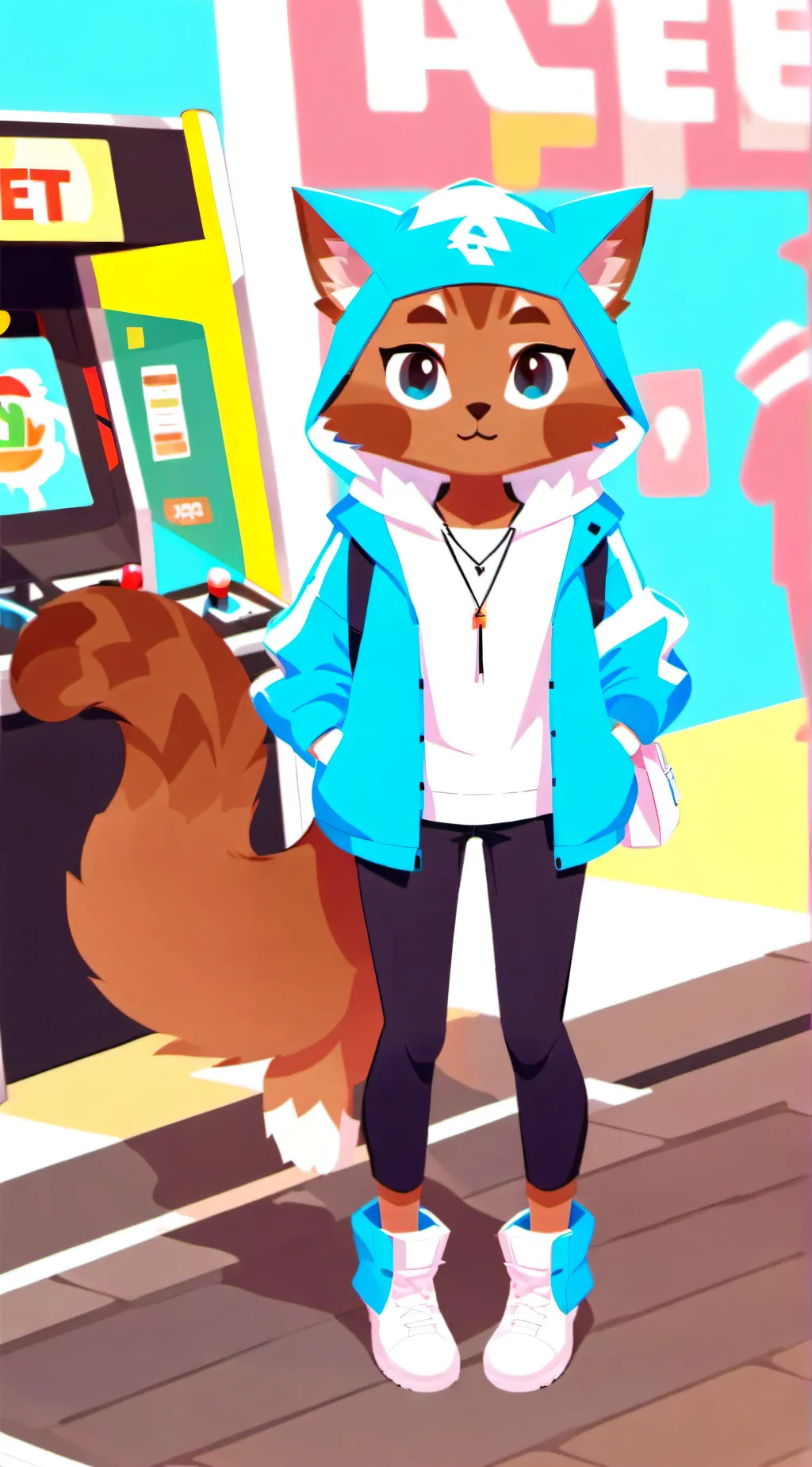 ai character: Sunflower background