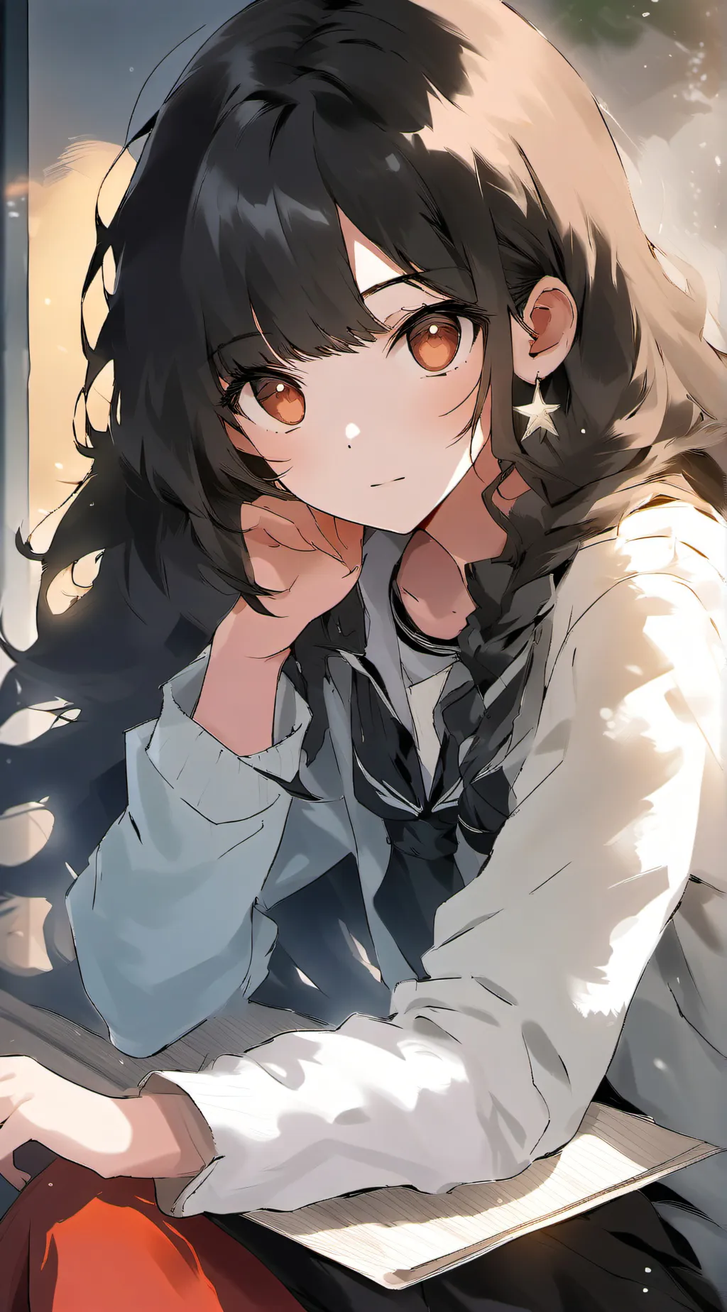 ai character: Farrah background