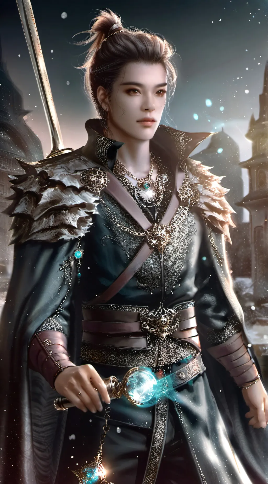 ai character: Cael background