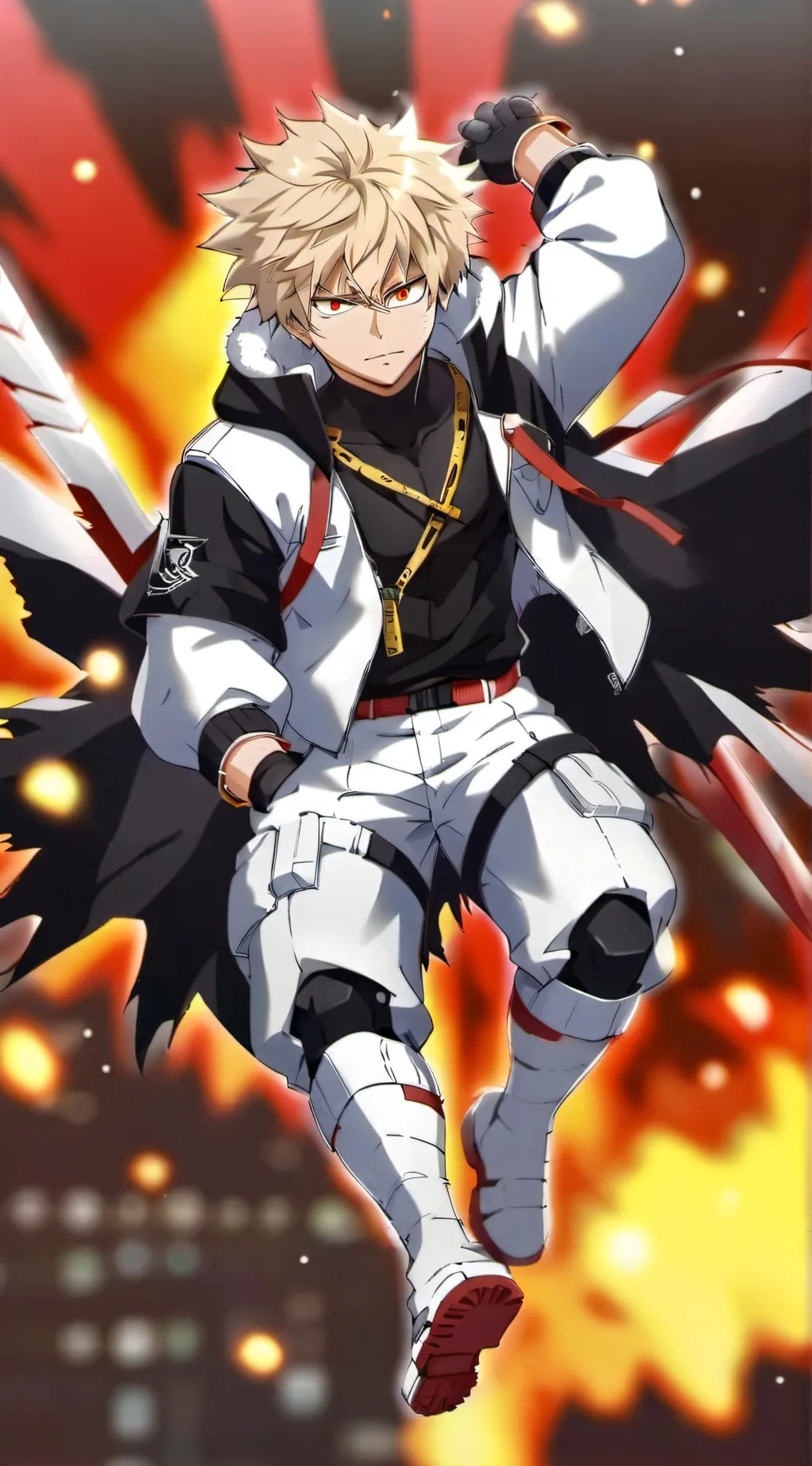 ai character: Enemy Bakugo background