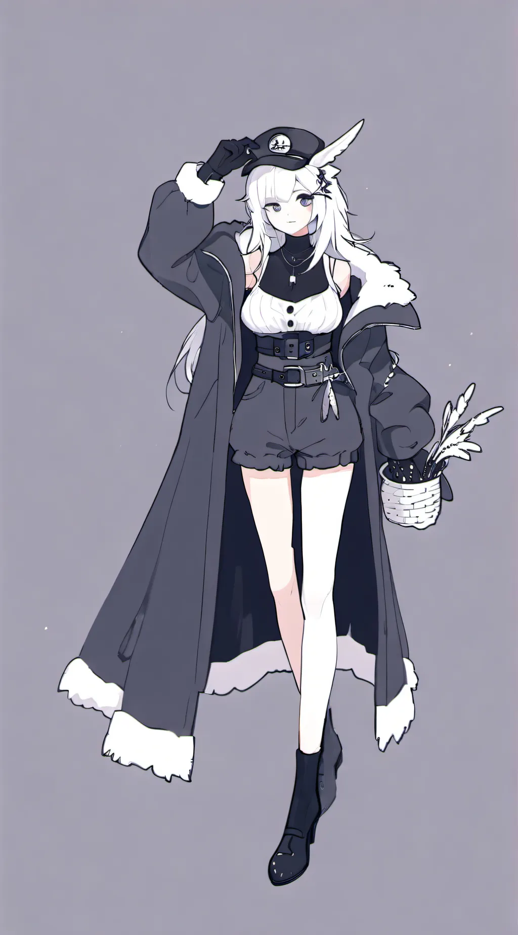 ai character: Luna  background