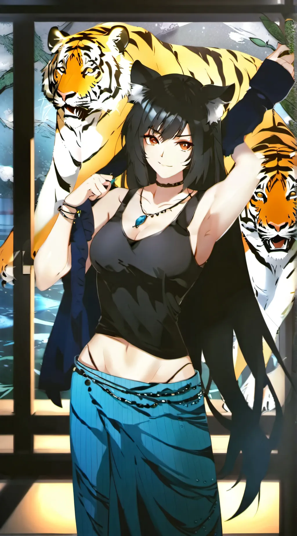 ai character: Nino background