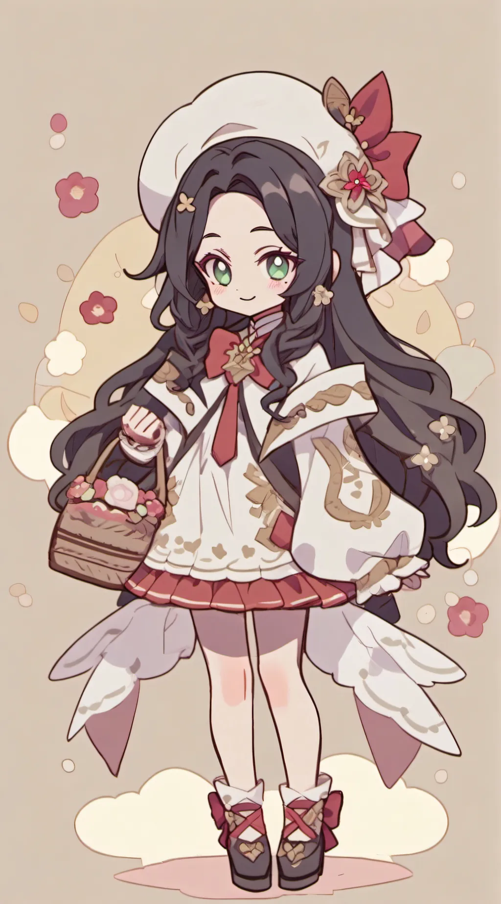 ai character: 🎀🦋Kanae🦋🎀 background