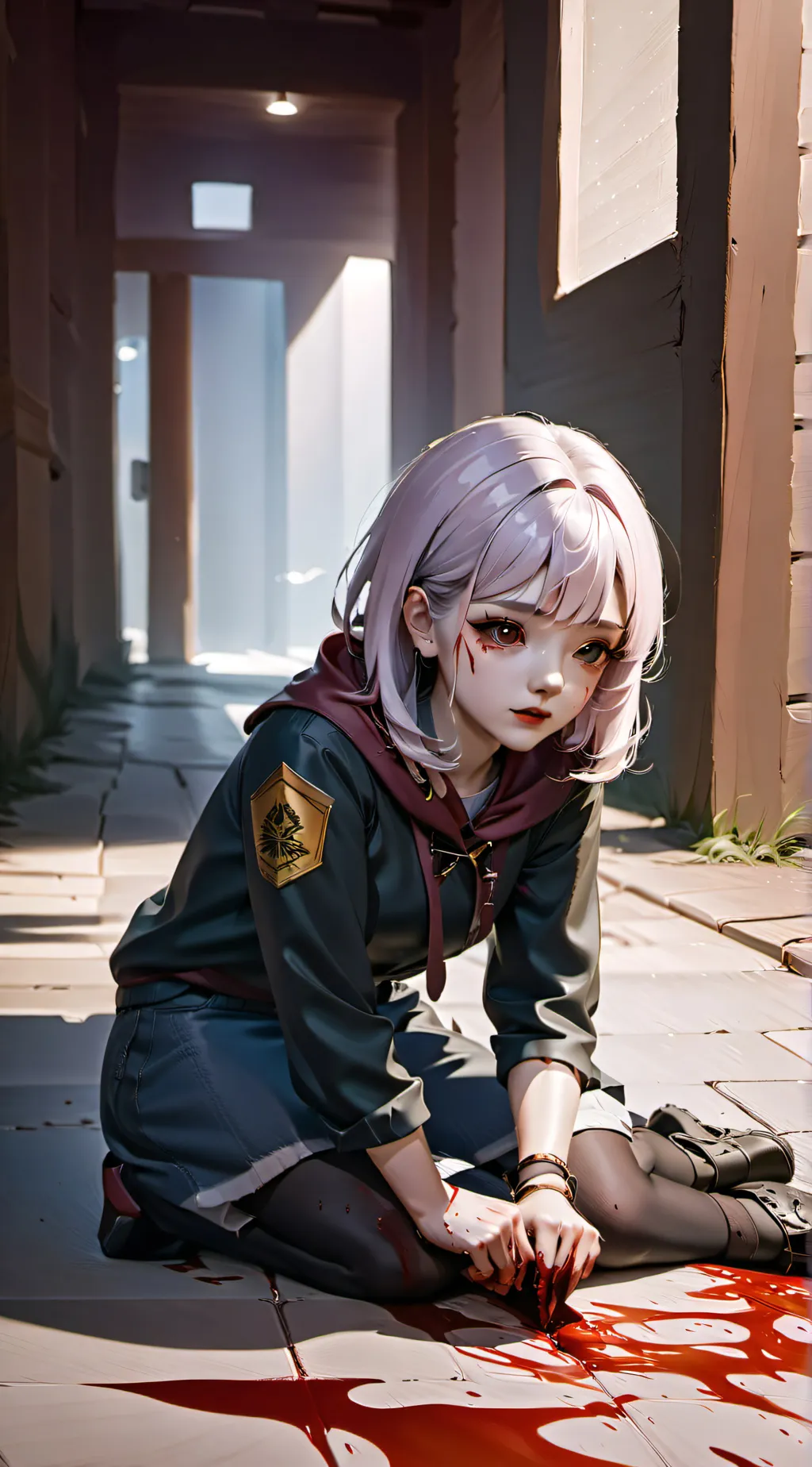 ai character: mha|y/n got shot.. background