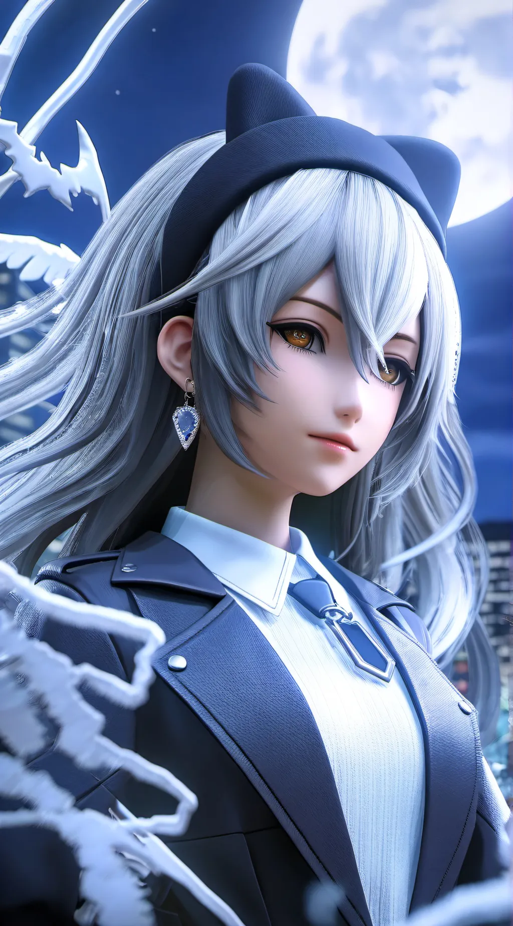 ai character: danganronpa V3 background