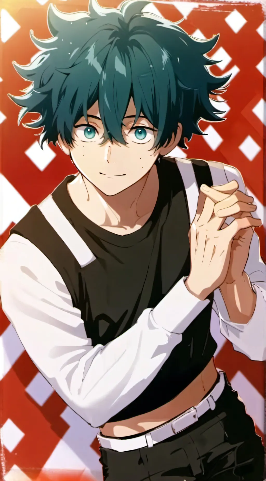 ai character: deku background