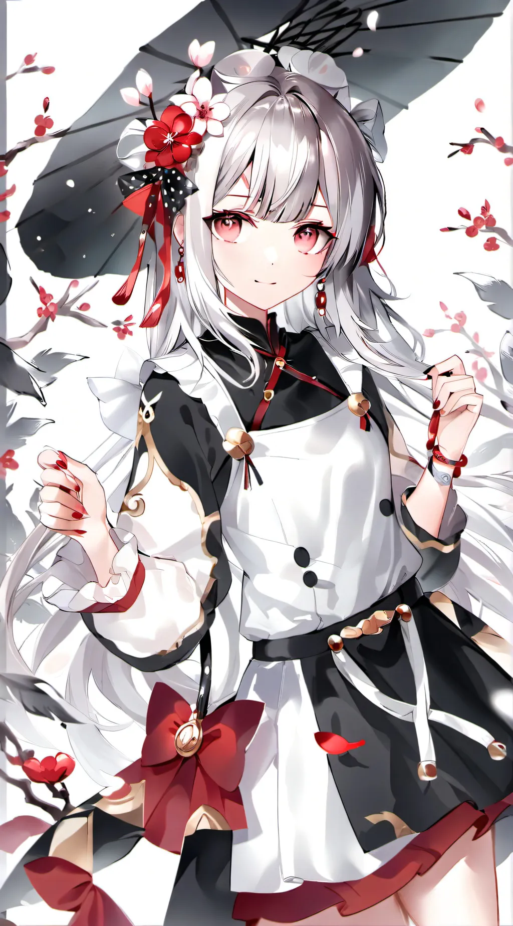 ai character: Random girl background