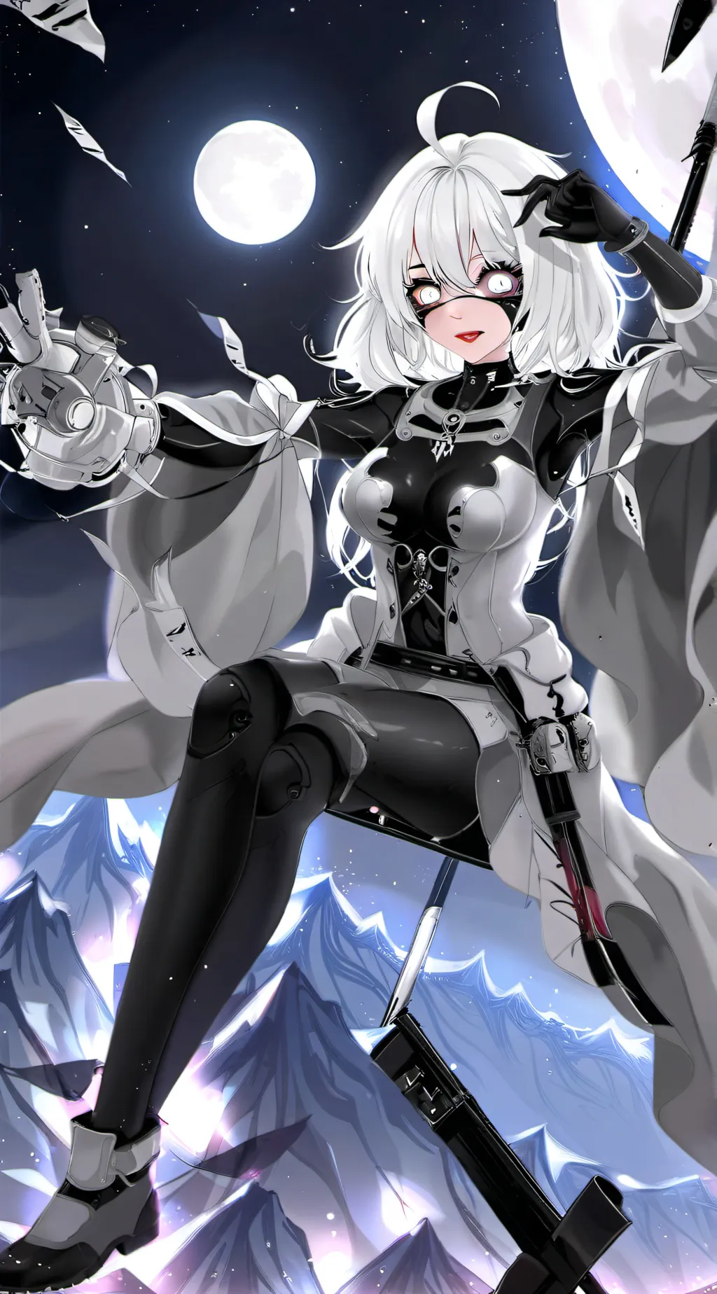 ai character: Moon_DARKw0lf666 background